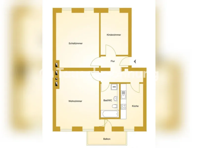 Tauschwohnung: Tausche 3-Zimmer-Wohnung gegen 2 Zimmer in Friedrichshain — photo 1